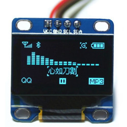 0.96 Inch OLED Display Module SSD1306 I2C IIC SPI Serial 128X64 LCD 4 Pin 0.96 Inch OLED Display Module SSD1306 I2C IIC SPI Serial 128X64 LCD 4 Pin