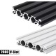 2080 V-Slot Aluminum Extrusion Profiles 100-2000mm EU Standard Aluminum Linear Rail Guide for CNC Router Machine 3D Printer 2080 V-Slot Aluminum Extrusion Profiles 100-2000mm EU Standard Aluminum Linear Rail Guide for CNC Router Machine 3D Printer