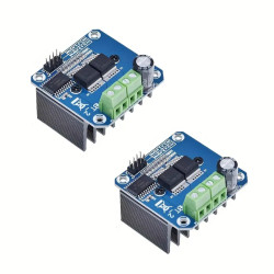 BTS7960 Dual H-Bridge Stepper Motor Driver Module with Current Limit Control and PWM Speed Regulation BTS7960 Dual H-Bridge Stepper Motor Driver Module with Current Limit Control and PWM Speed Regulation