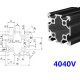 4040 V-Slot Aluminum Extrusion Profiles 100-2000mm EU Standard Aluminum Linear Rail Guide for CNC Router Machine 3D Printer 4040 V-Slot Aluminum Extrusion Profiles 100-2000mm EU Standard Aluminum Linear Rail Guide for CNC Router Machine 3D Printer