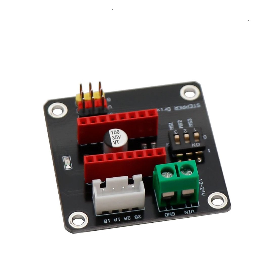 Stepper Motor Driver Expansion Board DRV8825 A4988 3D Printer Control ...