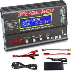 HTRC imax B6 80W Digital RC Balance Charger Discharge for LiPo NiMH NiCd LiFe Pb Battery +12V 6A AC Adapter HTRC imax B6 80W Digital RC Balance Charger Discharge for LiPo NiMH NiCd LiFe Pb Battery +12V 6A AC Adapter