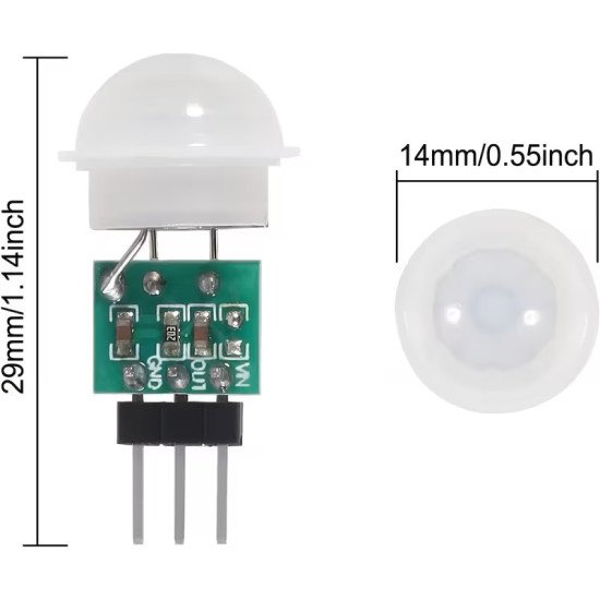 AM312 Mini Pyroelectric PIR 