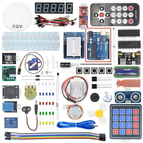 EQV Super Starter Kit for Arduino UNO R3