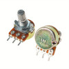 Rotary Potentiometer Set with B5K, 10K, 20K, 50K, and 100K Single Sensors