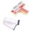 26 Pin Extension Flat Ribbon Cable Wire+Raspberry PI GPIO Extension Board