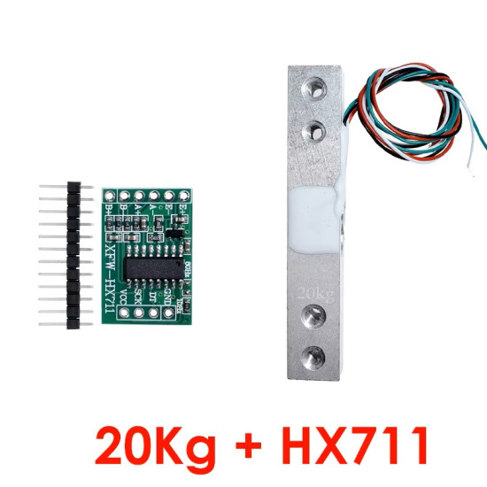 20KG Load Cell HX711 AD Module Weight Sensor Electronic Scale 20KG Load Cell HX711 AD Module Weight Sensor Electronic Scale