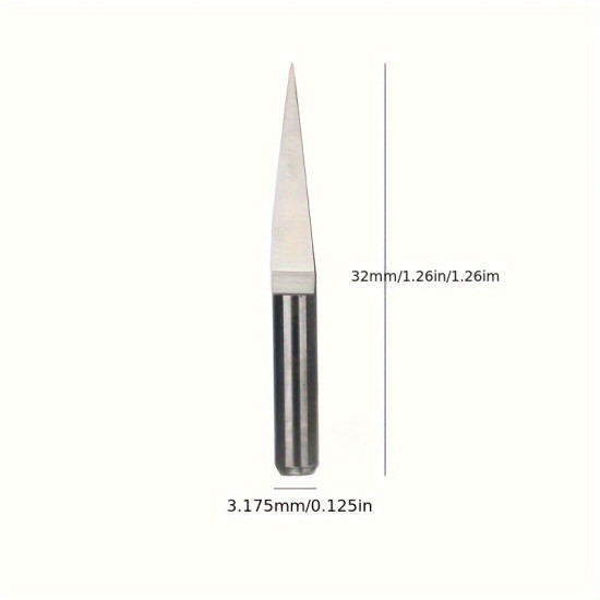 Carbide PCB Engraving Bits Set, Alloy Blade, CNC Router Tool, V-Shape Milling Cutters, 10° 15° 20° 30° Carbide PCB Engraving Bits Set, Alloy Blade, CNC Router Tool, V-Shape Milling Cutters, 10° 15° 20° 30°