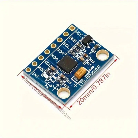 MPU-6500 6-Axis Gyro Accelerometer Sensor Module with Embedded Processor, I2C/SPI Communication, Low Power for Arduino and Robotics (GY-6500) MPU-6500 6-Axis Gyro Accelerometer Sensor Module with Embedded Processor, I2C/SPI Communication, Low Power for Arduino and Robotics (GY-6500)
