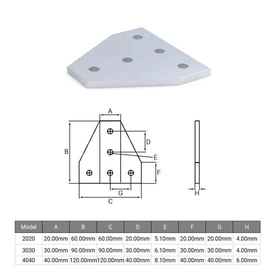 vslot corner bracket