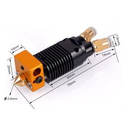 2-in-1 Dual Color Hotend Kit - 2 In 1 Out Mixing Extruder Head
