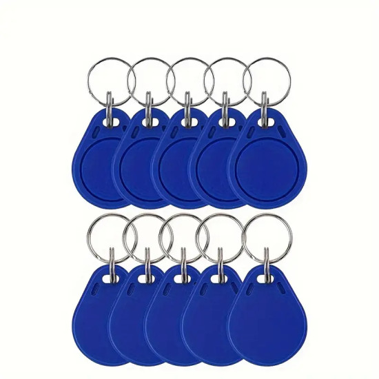 125KHz RFID Key Fob, Instant Card Copy, Proximity ID Access Card, Rewritable Writable Token Tag, EM4305 T5577 Compatible, Security Door Lock Authorization Card 125KHz RFID Key Fob, Instant Card Copy, Proximity ID Access Card, Rewritable Writable Token Tag, EM4305 T5577 Compatible, Security Door Lock Authorization Card
