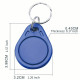 125KHz RFID Key Fob, Instant Card Copy, Proximity ID Access Card, Rewritable Writable Token Tag, EM4305 T5577 Compatible, Security Door Lock Authorization Card 125KHz RFID Key Fob, Instant Card Copy, Proximity ID Access Card, Rewritable Writable Token Tag, EM4305 T5577 Compatible, Security Door Lock Authorization Card