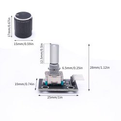 KY-040 Rotary Encoder Module with Push-Button Switch