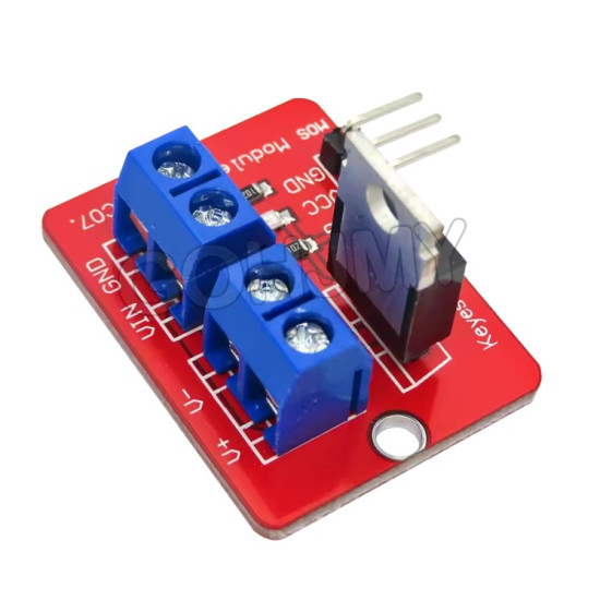 0-24V Top Mosfet Button IRF520 MOS Driver Module For MCU ARM Raspberry Pi