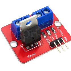 0-24V Top Mosfet Button IRF520 MOS Driver Module For MCU ARM Raspberry Pi 0-24V Top Mosfet Button IRF520 MOS Driver Module For MCU ARM Raspberry Pi