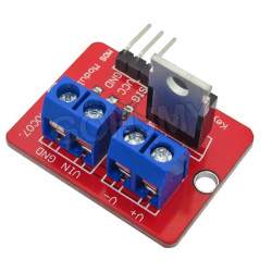 0-24V Top Mosfet Button IRF520 MOS Driver Module For MCU ARM Raspberry Pi 0-24V Top Mosfet Button IRF520 MOS Driver Module For MCU ARM Raspberry Pi