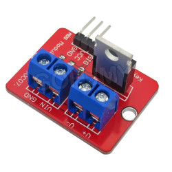 0-24V Top Mosfet Button IRF520 MOS Driver Module For MCU ARM Raspberry Pi