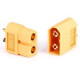XT60 Male,Female Connector Pair Original , Lipo Lithium Battery DC Socket XT60 Male,Female Connector Pair Original , Lipo Lithium Battery DC Socket