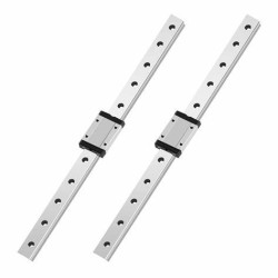 2PCS MGN12H Linear Guide with 2PCS Slider Guide Rail