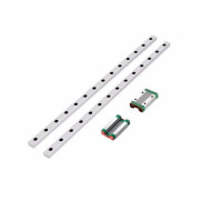 2PCS MGN12H Linear Guide with 2PCS Slider Guide Rail