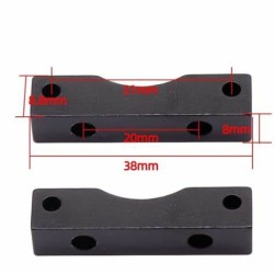 3D Printer Parts Aluminum Alloy Z axis Stepper Motor Mount Block 3D Printer Parts Aluminum Alloy Z axis Stepper Motor Mount Block