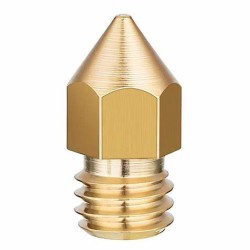 3D Printer MK8 Nozzle M6 0.2 /0.3/0.4/0.5/0.6/0.8/1.0/1.2mm for 1.75mm Filament for CR10 CR-10S Ender 3 Ender 5 3D Printer MK8 Nozzle M6 0.2 /0.3/0.4/0.5/0.6/0.8/1.0/1.2mm for 1.75mm Filament for CR10 CR-10S Ender 3 Ender 5