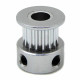 Aluminum GT2 Timing Pulley 20 Tooth 6mm/10mm Belt 6.35mm Bore Aluminum GT2 Timing Pulley 20 Tooth 6mm/10mm Belt 6.35mm Bore