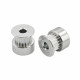 Aluminum GT2 Timing Pulley 20 Tooth 6mm/10mm Belt 6.35mm Bore Aluminum GT2 Timing Pulley 20 Tooth 6mm/10mm Belt 6.35mm Bore