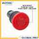 BOTRIC Emergency Push Button with Reset/Lock E-Stop Diameter 22mm NO NC EB27 BOTRIC Emergency Push Button with Reset/Lock E-Stop Diameter 22mm NO NC EB27