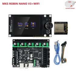 Makerbase MKS Robin Nano V3.1 control board TS35 touch screen display +wifi module + 5xA4988 Makerbase MKS Robin Nano V3.1 control board TS35 touch screen display +wifi module + 5xA4988