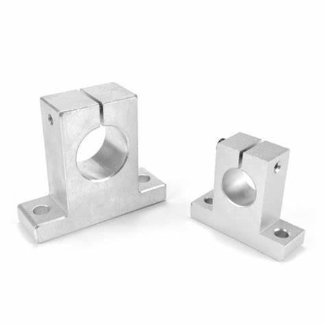2 Stück SK12 Linearwellenhalter – Vertikal, 12 Mm Bohrung, Aus Aluminiumlegierung, Für CNC, Gravurmaschinen & Optische Achsen