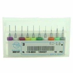 10Pcs 0.1mm to 1.0mm PCB Print Circuit Board Micro Drill Bits Set Tool 10Pcs 0.1mm to 1.0mm PCB Print Circuit Board Micro Drill Bits Set Tool