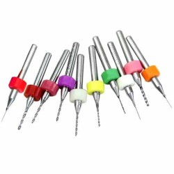 10Pcs 0.3mm to 1.2mm PCB Print Circuit Board Micro Drill Bits Set Tool 10Pcs 0.3mm to 1.2mm PCB Print Circuit Board Micro Drill Bits Set Tool