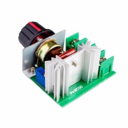 AC 220V 2000W Thyristor SCR Voltage Regulator Dimming Triac Speed Controller Thermostat AC 220V 2000W Thyristor SCR Voltage Regulator Dimming Triac Speed Controller Thermostat