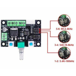 DC 12V-24V Stepper Motor Driver Drive Controller PWM Pulse Signal Generator Speed Control Module Board DC 12V-24V Stepper Motor Driver Drive Controller PWM Pulse Signal Generator Speed Control Module Board