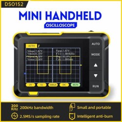 FNIRSI DSO Element Mini Digital Oscilloscope, 2023 Latest Version, 200KHz Analog Bandwidth, 800 VPP with PWM FNIRSI DSO Element Mini Digital Oscilloscope, 2023 Latest Version, 200KHz Analog Bandwidth, 800 VPP with PWM