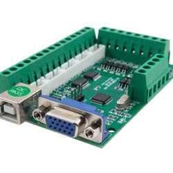 Driver board CNC USB MACH3 100Khz breakout board 5 axis interface driver motion controller with DB15 interface Driver board CNC USB MACH3 100Khz breakout board 5 axis interface driver motion controller with DB15 interface