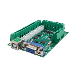Driver board CNC USB MACH3 100Khz breakout board 5 axis interface driver motion controller with DB15 interface Driver board CNC USB MACH3 100Khz breakout board 5 axis interface driver motion controller with DB15 interface